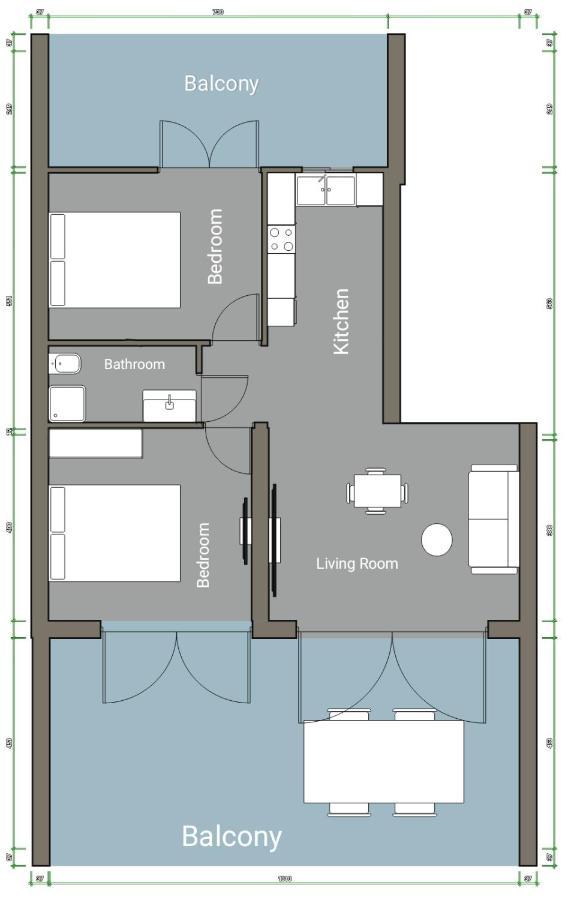 Golden Sky 3 Apartment Peraia  Екстер'єр фото
